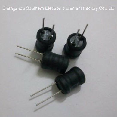 Radial Type Wirewound Fixed Power Inductor with RoHS (LGB)